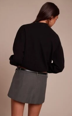 Prettylittlething Charcoal Belted Skirt 8 Prettylittlething Charcoal Belted Skirt -Pretty Little Thing Shop ccd2e10f0677ab66c3b576fcadbad395da317ece CNO4082 3 charcoal belted skirt