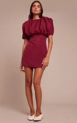 Prettylittlething Plum Puff Detail Bodycon Dress -Pretty Little Thing Shop cd3f105c8cee33b6d3589469b2de8c56db245b12 CNO3554 3 plum puff detail bodycon dress