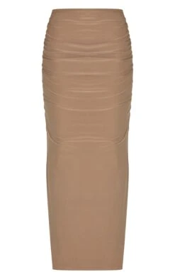 Prettylittlething Mushroom Soft Touch Ruched Maxi Skirt 11 Prettylittlething Mushroom Soft Touch Ruched Maxi Skirt -Pretty Little Thing Shop cd7883ce893e71723ddfa028a85f4ad756aee020 CNM1349 6 mushroom soft touch ruched maxi skirt