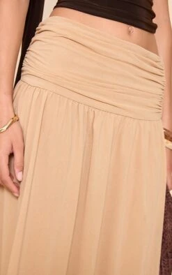 Prettylittlething Sand Chiffon Ruched Drop Waist Maxi Skirt 8 Prettylittlething Sand Chiffon Ruched Drop Waist Maxi Skirt -Pretty Little Thing Shop cdcd909ca352db0e32dc9ef91e384f042dcbe1d2 CNN5326 4 sand chiffon ruched drop waist maxi skirt