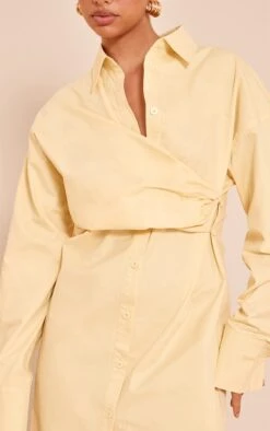 Prettylittlething Lemon Overlay Long Sleeve Shirt Dress -Pretty Little Thing Shop ce0556331bd7a1c5827c0625e08dffbf620463e3 CNN3829 4 lemon overlay long sleeve shirt dress