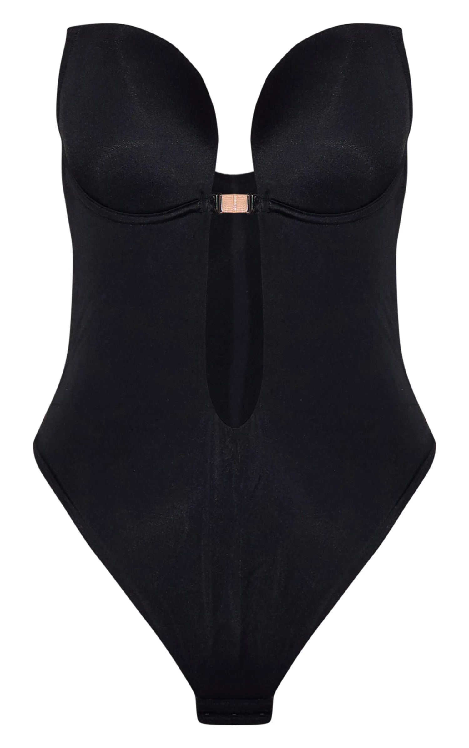 Prettylittlething Black Shapewear Plunge Bodysuit 5 Prettylittlething Black Shapewear Plunge Bodysuit - Image 5