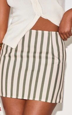 Prettylittlething Sage Stripe Mini Skirt -Pretty Little Thing Shop ce20d3792574daf2d247cbb1adb9cf94359ab87c CNM4261 5 sage stripe mini skirt