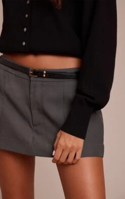 Prettylittlething Charcoal Belted Skirt 7 Prettylittlething Charcoal Belted Skirt -Pretty Little Thing Shop ce66fe0e10548c4aa6b7f3a045ec87731f4af32e CNO4082 2 charcoal belted skirt