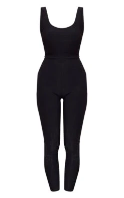 Black Slinky Sleeveless Scoop Neck Jumpsuit -Pretty Little Thing Shop cfbbe46ef49223a1b71591ab83e312e3cfb2dd4f cmv2032 5