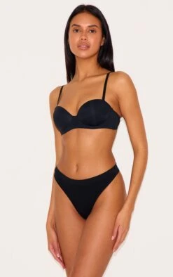 Prettylittlething Black Multiway Underwired Bra