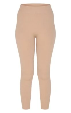 Prettylittlething Stone Structured Snatched Rib Cuffed Detail Leggings -Pretty Little Thing Shop d183308449f896f858b48bf2e0208eb4bc7ab2b3 CNA3617 5 stone structured contour rib cuffed detail leggings