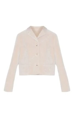 Prettylittlething Stone Faux Suede Cropped Blazer -Pretty Little Thing Shop d31358afb3bd51a6be8eb336d5c203ce74537f7f CNL5177 5 stone faux suede cropped blazer