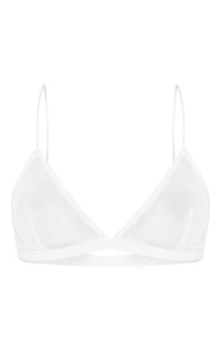 Prettylittlething White Mesh Basic Triangle Bra -Pretty Little Thing Shop d32d1ef7f40049be84407198af0d15d87aef971a CNL2425 5 white mesh basic triangle bra