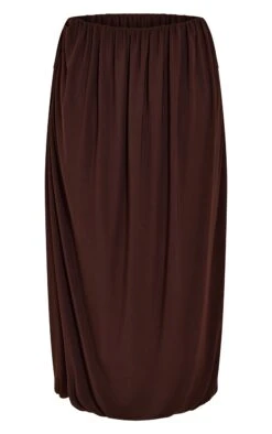 Prettylittlething Chocolate Double Slinky Bubble Hem Midaxi Skirt 9 Prettylittlething Chocolate Double Slinky Bubble Hem Midaxi Skirt -Pretty Little Thing Shop d3fe5763c9234ccd3daee8c48faddaf6623f518d CNN5291 5 chocolate double slinky bubble hem midi skirt