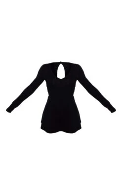 Prettylittlething Black Long Sleeve Detail Skort Romper 9 Prettylittlething Black Long Sleeve Detail Skort Romper -Pretty Little Thing Shop d411be1b0b0802ab52ccc1e01a18450f8afd4c47 CNG3706 5 black long sleeve detail skort playsuit