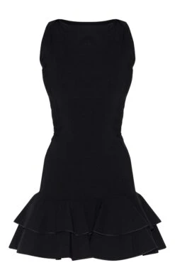 Prettylittlething Black Boat Neck Pleated Hem Shift Dress 9 Prettylittlething Black Boat Neck Pleated Hem Shift Dress -Pretty Little Thing Shop d47635bbe118c6ac1c83c9c4ff4245b016b42643 cnm2248 5