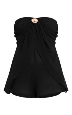 Prettylittlething Black Chiffon Trim Detail Bandeau Romper 9 Prettylittlething Black Chiffon Trim Detail Bandeau Romper -Pretty Little Thing Shop d5e58bd08d29f178462d010e92f184c20828cff9 CNO4849 5 black chiffon trim detail bandeau playsuit