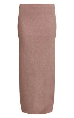 Prettylittlething Mushroom Brushed Rib Low Rise Maxi Skirt -Pretty Little Thing Shop d5fe47fb5f4a9bf0616253407ed12469f15bcc7c CNO5866 5 mushroom brushed rib low rise maxi skirt