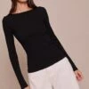 Black Fine Knit Boat Neck Rib Knit Top 11 Black Fine Knit Boat Neck Rib Knit Top -Pretty Little Thing Shop d6d93d37b792722d341da68b259bd9817e07e9fc CNN9637 1 black fine knit boat neck rib knit top