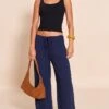 Prettylittlething Navy Floaty Drawstring Thin Waistband Pants -Pretty Little Thing Shop d7afec5a091ea3278008fd6b2692c6a76163de2a CNM5062 1 navy floaty drawstring thin waistband trousers