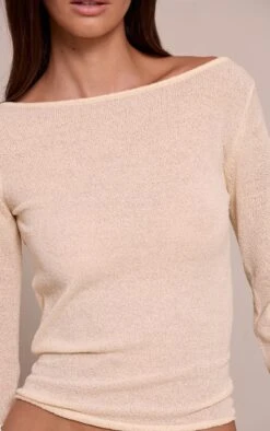 Prettylittlething Ecru Towelling Fine Knit Top 8 Prettylittlething Ecru Towelling Fine Knit Top -Pretty Little Thing Shop d7ea8780370139f28f612b48999a992cc0ca1fce CNN7196 4 ecru towelling fine knit top