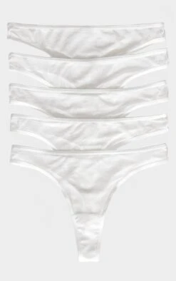 Prettylittlething White Mesh Pack Of 5 Basic Thongs 6 Prettylittlething White Mesh Pack Of 5 Basic Thongs -Pretty Little Thing Shop d8bc50dc83e2096d6d8731e1ae28f03a4500ad99 cnl3108 1