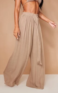 Prettylittlething Stone Linen Look Palazzo Beach Pants -Pretty Little Thing Shop d9d22e0fbd9d63ec3807f4e53b1c52b619ec58f5 cmv7012 2