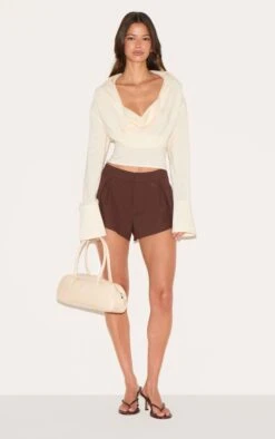 Prettylittlething Almond Chiffon Cowl Neck Blouse 7 Prettylittlething Almond Chiffon Cowl Neck Blouse -Pretty Little Thing Shop dc3490996d871be7d90bf79b2a871b9ec9daf2c0 CNL9440 3 almond chiffon cowl neck blouse