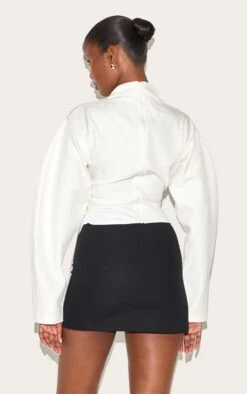 Prettylittlething Cream Woven Highneck Fitted Top 5 Prettylittlething Cream Woven Highneck Fitted Top -Pretty Little Thing Shop dc438b7d7c52ad1e620c42453c4757a1fdc0159b CNM3881 2 cream woven highneck fitted top