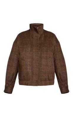 Prettylittlething Brown Checked Funnel Neck Bomber Jacket 9 Prettylittlething Brown Checked Funnel Neck Bomber Jacket -Pretty Little Thing Shop dc59767e6b6ec02667f46b8b5ff467cee54d99c0 CNN8547 5 brown checked funnel neck bomber jacket