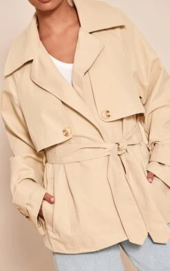 Prettylittlething Stone Cropped Storm Flap Detail Trench -Pretty Little Thing Shop dcad1cee74ab1264c7982cb64d6d2b8b1f38ac16 CNM4696 4 stone cropped storm flap detail trench