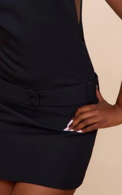 Prettylittlething Black Belt Detail Shift Dress -Pretty Little Thing Shop dcb9d58e985049585b7ef0abb1878e0d72535172 CNM6735 4 black belt detail shift dress