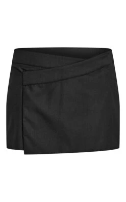Prettylittlething Black Wrap Over Mini Skirt -Pretty Little Thing Shop de367af6bbc021ff463a27e7ba9ee5730b9300cb CNO6428 6 black wrap over mini skirt