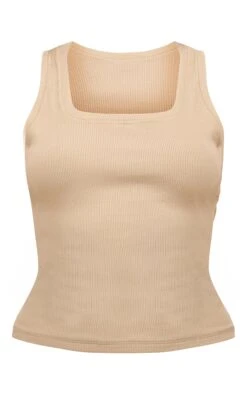 Oatmeal Soft Rib Scoop Neck Vest Top -Pretty Little Thing Shop dea2ace7ec90e68e8e53c16ee5e3ffca2b36db7c CNO2425 5 oatmeal soft rib scoop neck vest top