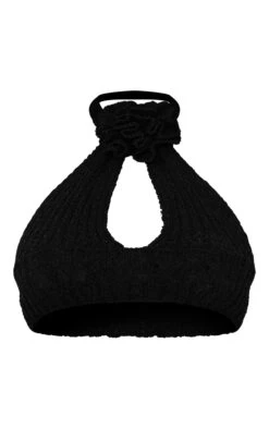 Prettylittlething Black Crochet Knit Floral Applique Cut Out Top -Pretty Little Thing Shop dece56ecae82a456390a00edd2a80d8fc25fb2b5 cnh6767 5