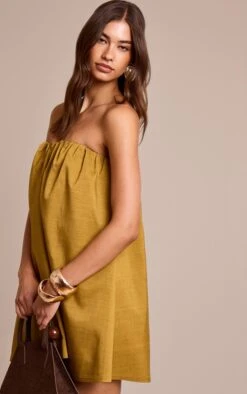 Prettylittlething Dark Ochre Sweetheart Puffball Dress -Pretty Little Thing Shop ded85f4c79aebba171d0b444c5b518ccbb854c86 CNN5746 4 dark ochre sweetheart puffball dress