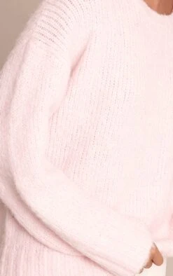 Pink Rib Detail Oversized Sweater 8 Pink Rib Detail Oversized Sweater -Pretty Little Thing Shop df7932e06965d03ce53b3a703eb8f8061946cdfe CNN9682 4 pink rib detail oversized jumper
