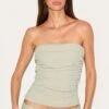 Prettylittlething Sage Green Textured Double Layer Bandeau Top -Pretty Little Thing Shop e0b9d94c52d18a9f9d9efea24b7a6fadaba6c05e CNM8493 1 sage green textured double layer bandeau top