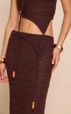 Chocolate Textured Bead Asymmetrical Maxi Skirt 8 Chocolate Textured Bead Asymmetrical Maxi Skirt -Pretty Little Thing Shop e0d228e7fcf32b18d31c5021d14c25358426d8da CNO0061 4 chocolate textured bead asymmetrical maxi skirt