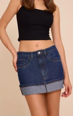 Prettylittlething Indigo Turn Up Denim Mini Skirt 10 Prettylittlething Indigo Turn Up Denim Mini Skirt -Pretty Little Thing Shop e0d7ac44ee7cfc41f411ba64ca45b6396bdf5dd2 CNM2517 5 indigo turn up denim mini skirt