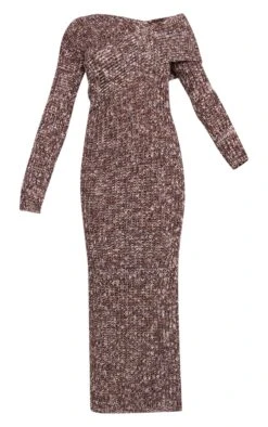 Prettylittlething Brown Chunky Knit Asymmetric Midi Dress 9 Prettylittlething Brown Chunky Knit Asymmetric Midi Dress -Pretty Little Thing Shop e1854876445b57ba1a24bf1c27de15ec228e98e6 CNO5625 5 brown chunky knit asymmetric midi dress