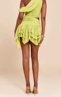 Prettylittlething Green Chiffon Frill Detail Mini Skirt -Pretty Little Thing Shop e186fd973ef79e611e45d48c93cc60863d7efb67 CNM6170 3 green chiffon frill detail mini skirt