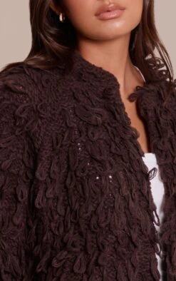 Chocolate Loop Knit Oversized Cardigan -Pretty Little Thing Shop e1d9d55f8ed66ac862ae090cb9d6bad017e3ef2f CNN9707 4 chocolate loop knit oversized cardigan