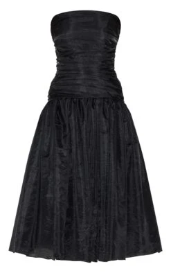 Prettylittlething Black Organza Ruched Bodice Midi Dress 9 Prettylittlething Black Organza Ruched Bodice Midi Dress -Pretty Little Thing Shop e29cd254e427a206c54711251884b9e9000f3db2 CNM2433 5 black organza ruched bodice midi dress