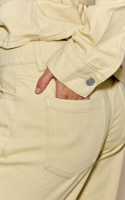 Prettylittlething Butter Yellow Mid Waist Flared Jeans 8 Prettylittlething Butter Yellow Mid Waist Flared Jeans -Pretty Little Thing Shop e314ba549b8ff4110ac585b3783beadbe97c1b6f CNN0926 4 butter yellow mid waist flared jeans