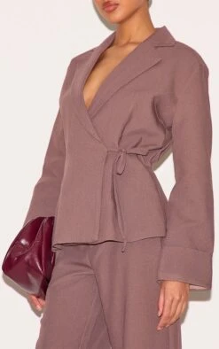 Prettylittlething Mushroom Premium Woven Tie Side Blazer Jumpsuit 8 Prettylittlething Mushroom Premium Woven Tie Side Blazer Jumpsuit -Pretty Little Thing Shop e390352813d7b94802dcf16097d956ddf63e7827 cnl9238 4