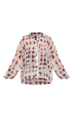 Prettylittlething Cream Chiffon Printed Oversized Shirt -Pretty Little Thing Shop e48d20b61540f7c1e3196004f65aa0336280e1a2 CNN0152 5 cream chiffon printed oversized shirt