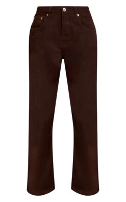 Prettylittlething Dark Chocolate Dip Front Straight Leg Jeans -Pretty Little Thing Shop e48ddbeb39534923ae22576445b7b9c20207624a CNN6698 5 dark chocolate dip front straight leg jeans