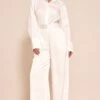 Prettylittlething White Satin Shirt Detail Wide Leg Jumpsuit -Pretty Little Thing Shop e51c34e5c1db17a1e0db28193ead0db2da7e3854 CNN7744 1 white satin shirt detail wide leg jumpsuit