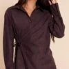Chocolate Suede Wrap Over Shirt 11 Chocolate Suede Wrap Over Shirt -Pretty Little Thing Shop e5602708d0f0d74c051b734618cbeada36f165a5 CNO2306 1 chocolate suede wrap over shirt