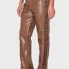 Prettylittlething Brown Faux Leather Lace Up Straight Leg Pants 11 Prettylittlething Brown Faux Leather Lace Up Straight Leg Pants -Pretty Little Thing Shop e6f4a668b562c7476458d42dda4e13511c26777d cnk1935 2