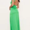 Green Textured Satin Low Back Maxi Dress -Pretty Little Thing Shop e76acdd1480a26261c6944864921e232cd4b723e cmy1976 3