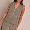 Prettylittlething Dark Khaki Sleeveless Button Down Denim Vest 10 Prettylittlething Dark Khaki Sleeveless Button Down Denim Vest -Pretty Little Thing Shop e7a1910b4bea4cdc694245801f562764c689b31b CNN2894 1 dark khaki sleeveless button down denim waistcoat