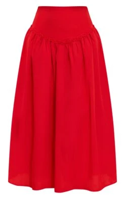 Prettylittlething Red Volume Maxi Skirt -Pretty Little Thing Shop e877e4795ccee91c998aae223c495811ca415985 CNN7870 5 red volume maxi skirt